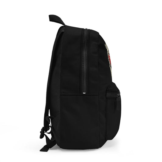 Retro Muscle Car Backpack | Vintage "Driven to Deliver" Travel & School Bag