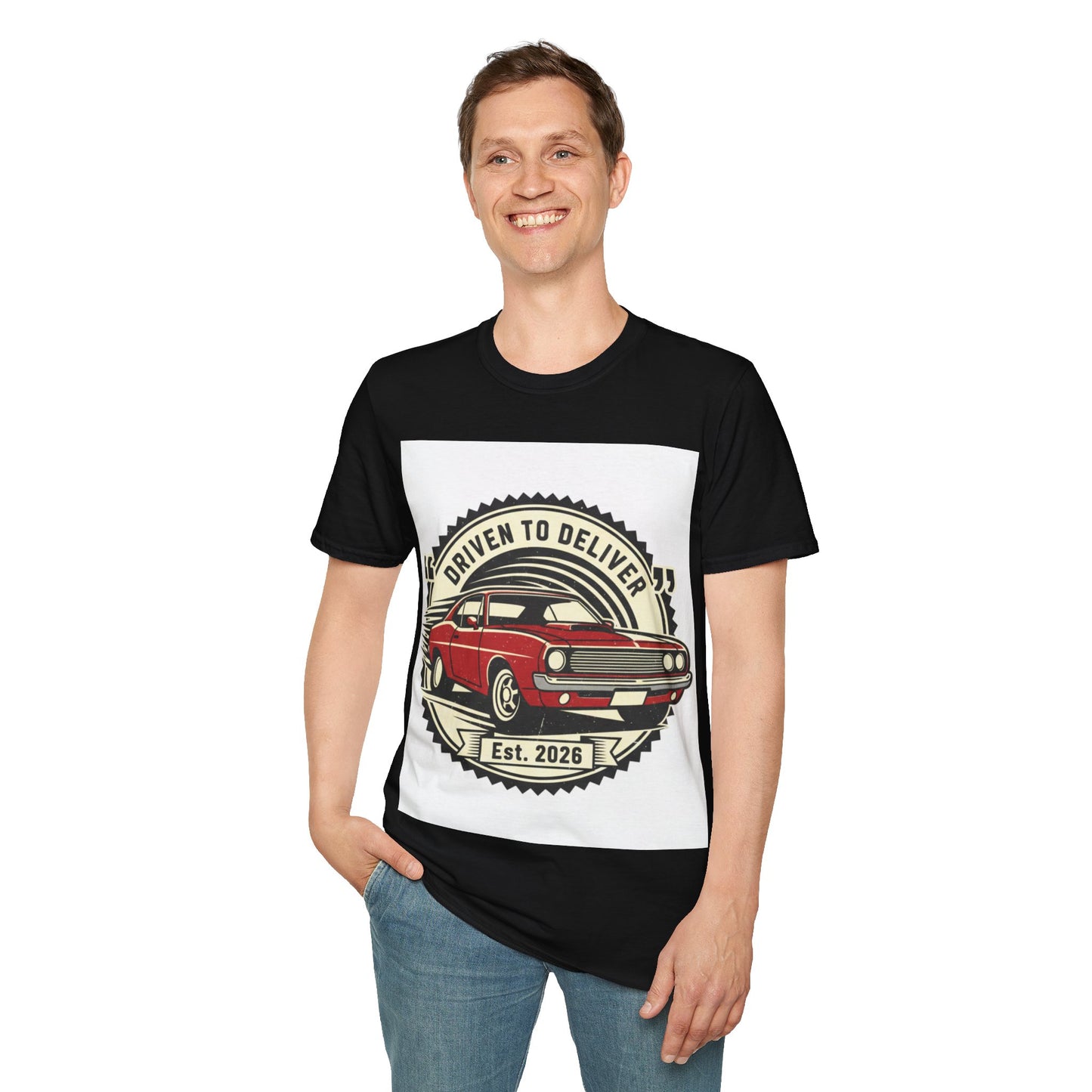 Vintage Muscle Car T-Shirt | Driven to Deliver Co. Retro Tee