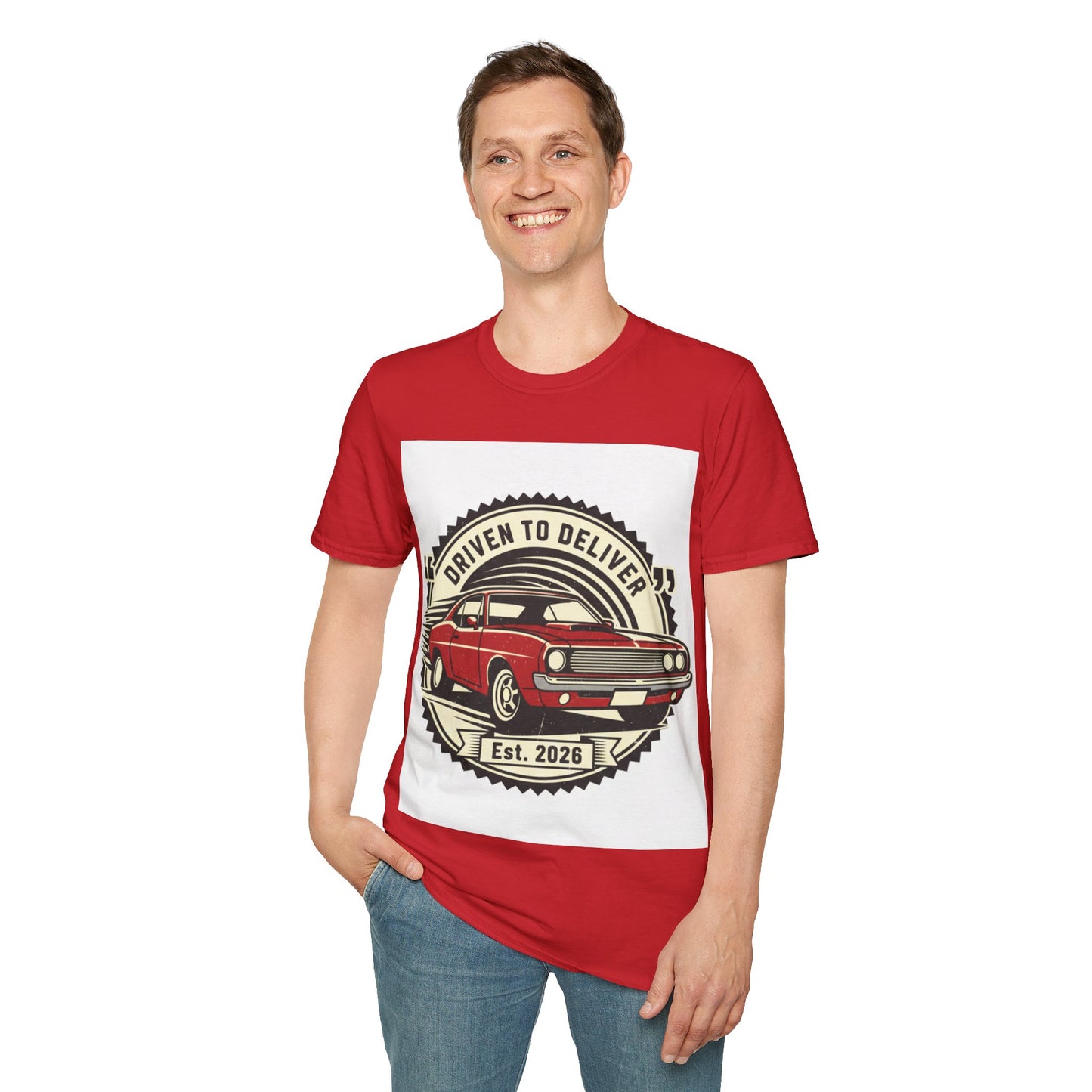 Vintage Muscle Car T-Shirt | Driven to Deliver Co. Retro Tee