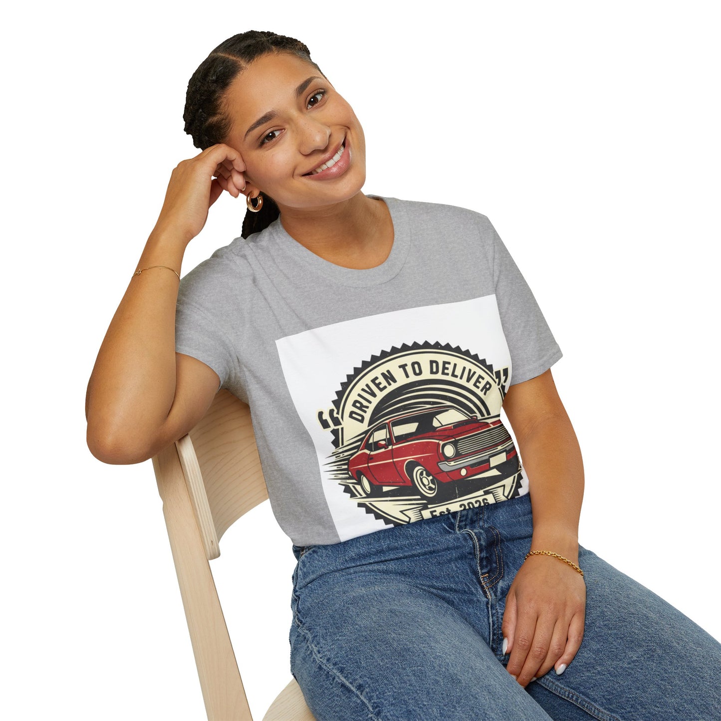 Vintage Muscle Car T-Shirt | Driven to Deliver Co. Retro Tee