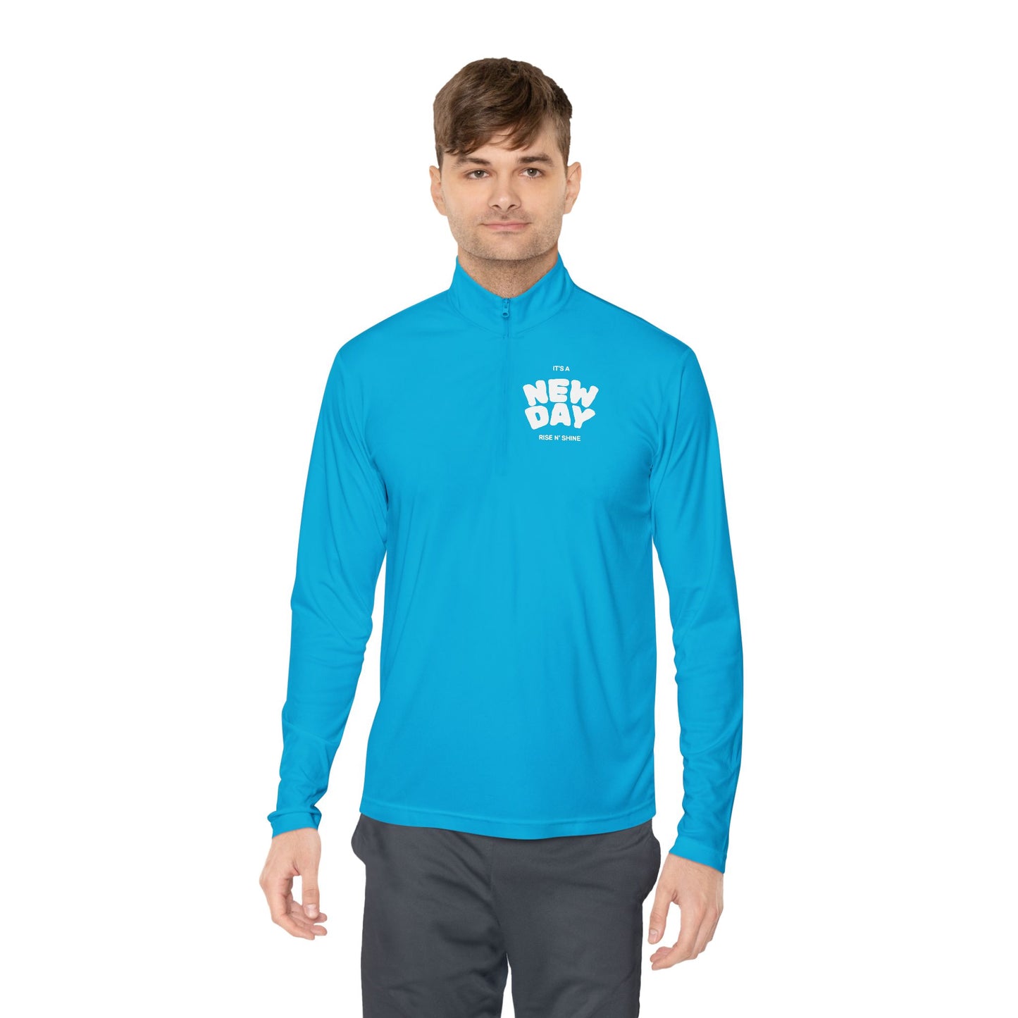 New Day Minimalist Quarter-Zip Pullover | Driven to Deliver Co