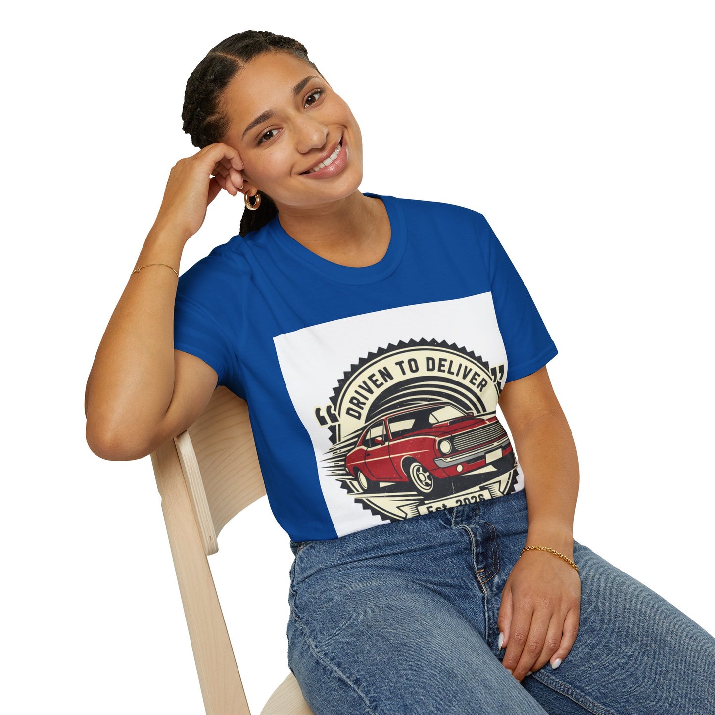 Vintage Muscle Car T-Shirt | Driven to Deliver Co. Retro Tee