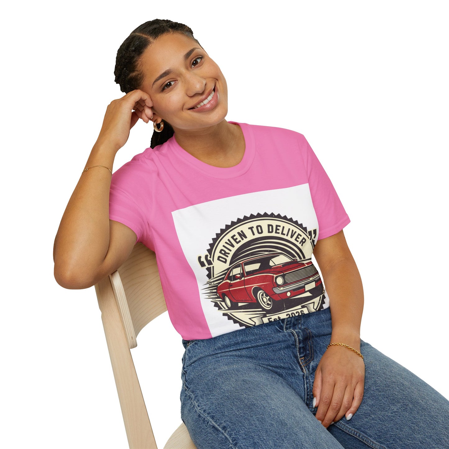 Vintage Muscle Car T-Shirt | Driven to Deliver Co. Retro Tee