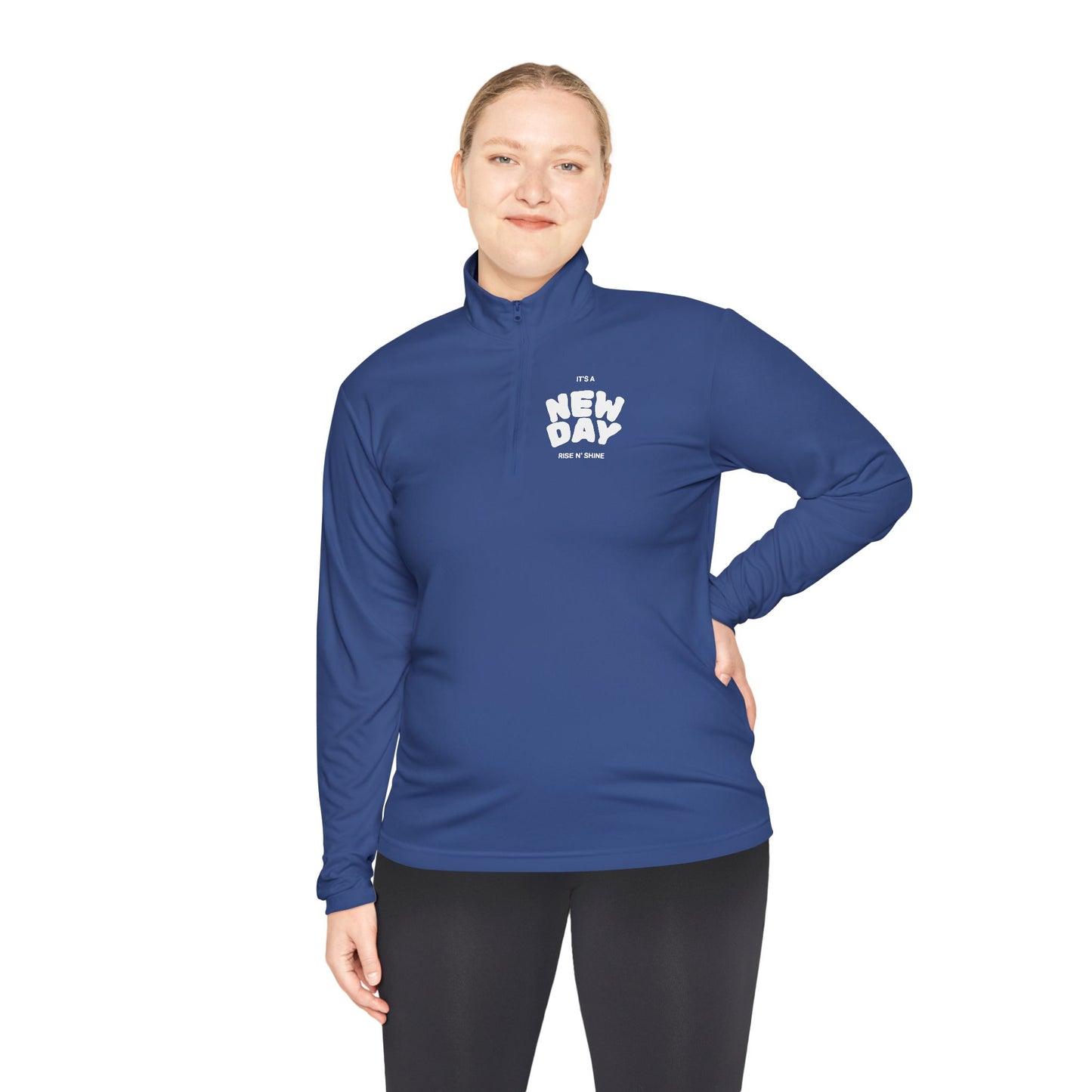 New Day Minimalist Quarter-Zip Pullover | Driven to Deliver Co