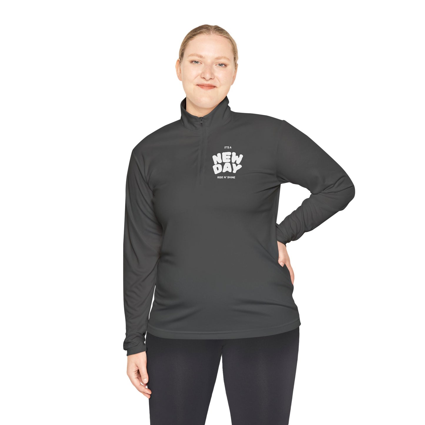 New Day Minimalist Quarter-Zip Pullover | Driven to Deliver Co