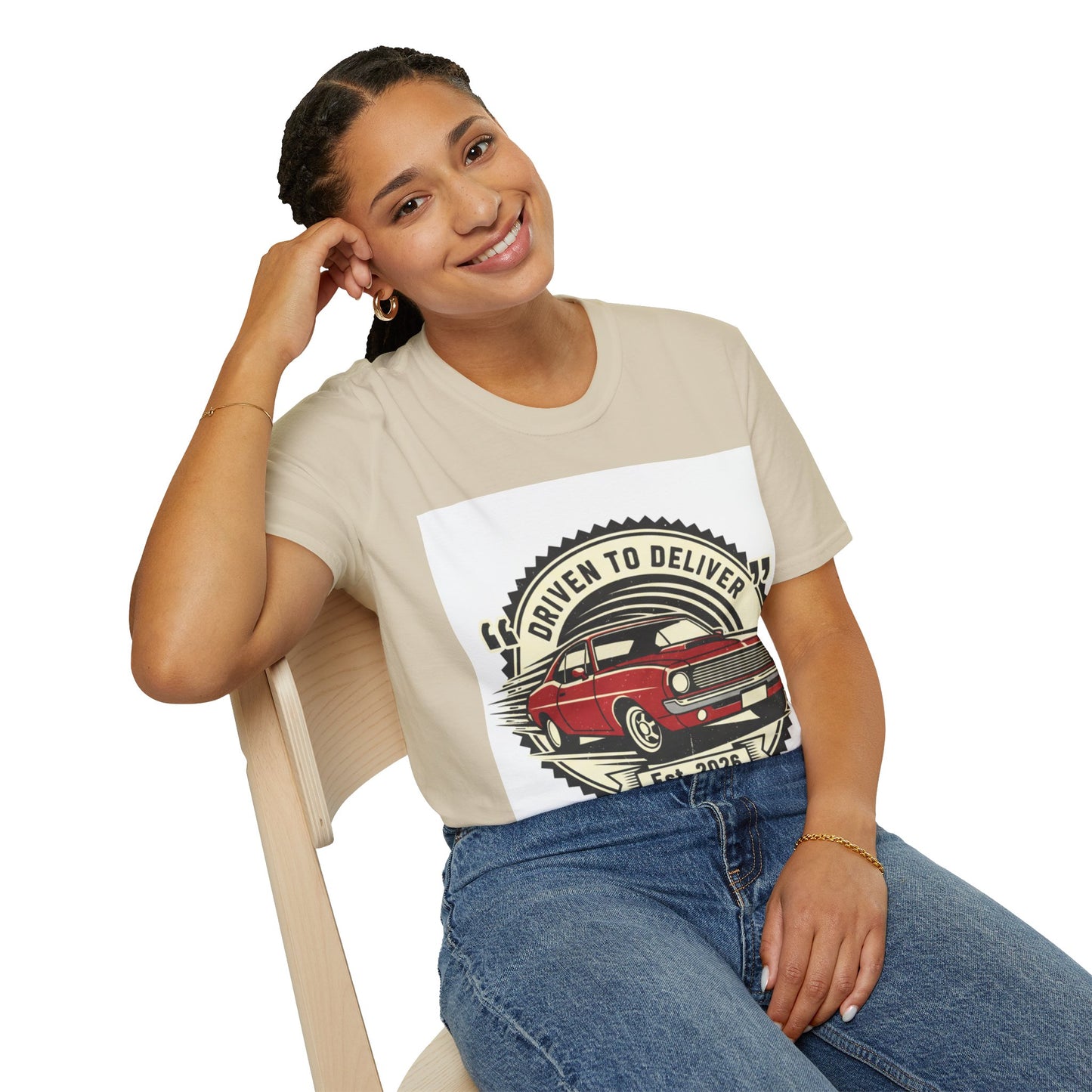Vintage Muscle Car T-Shirt | Driven to Deliver Co. Retro Tee
