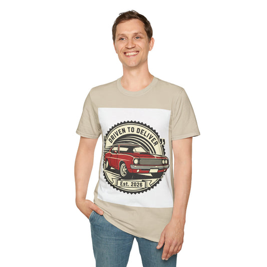 Vintage Muscle Car T-Shirt | Driven to Deliver Co. Retro Tee