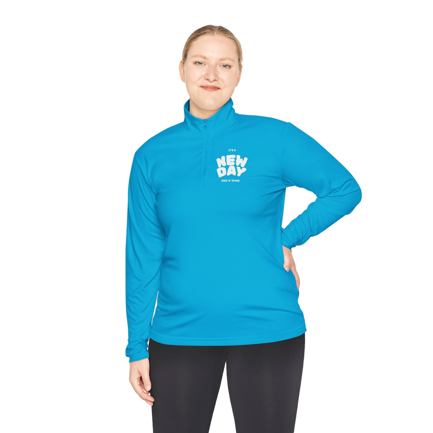 New Day Minimalist Quarter-Zip Pullover | Driven to Deliver Co