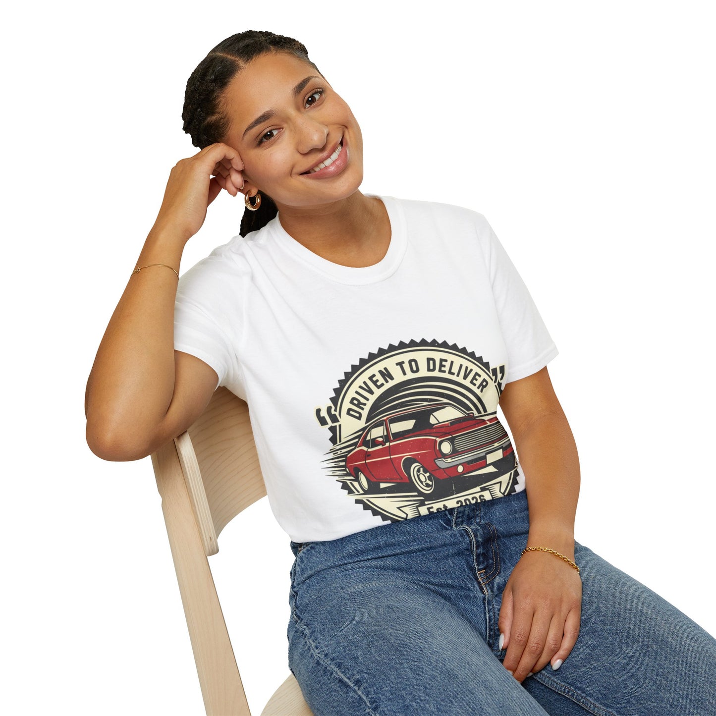 Vintage Muscle Car T-Shirt | Driven to Deliver Co. Retro Tee