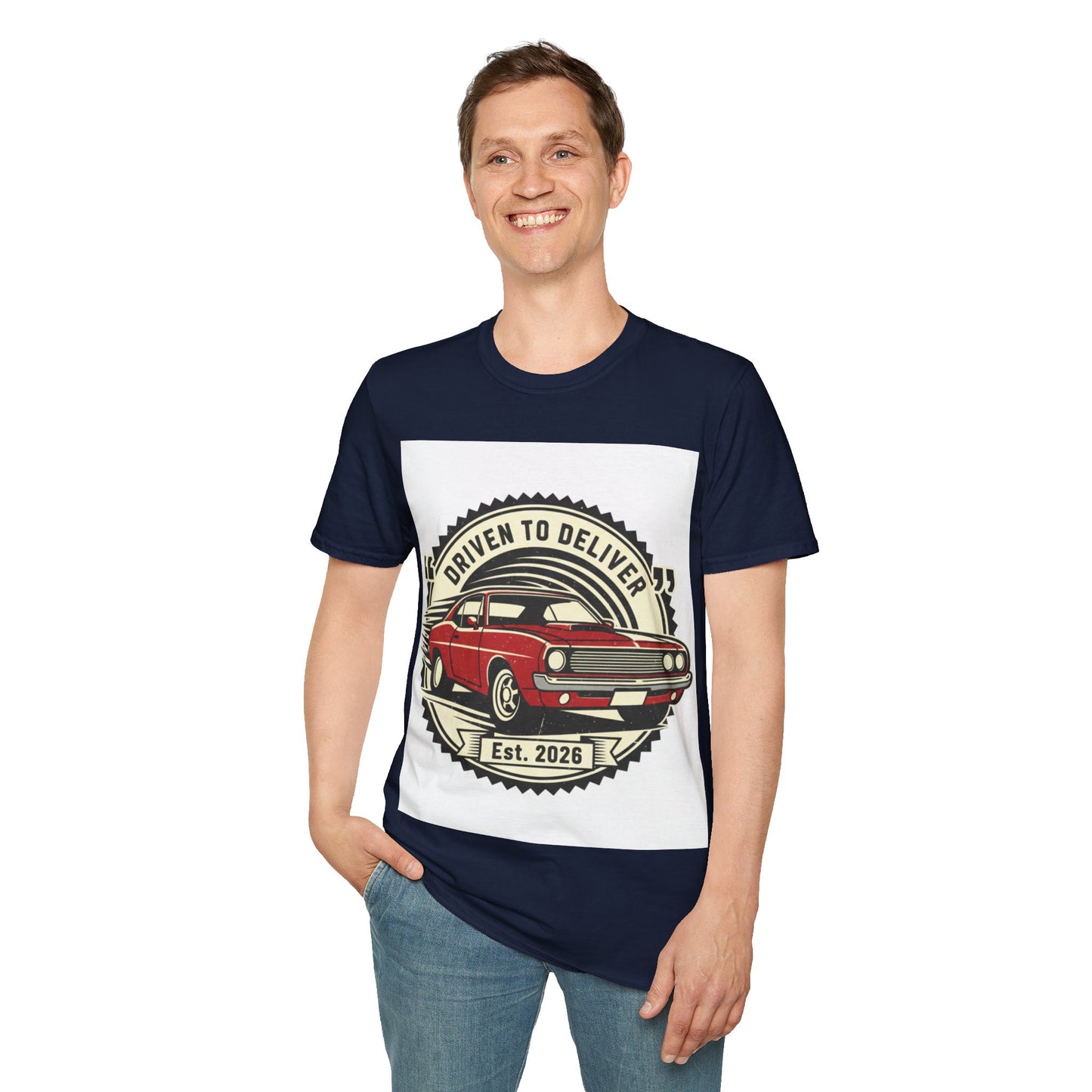 Vintage Muscle Car T-Shirt | Driven to Deliver Co. Retro Tee