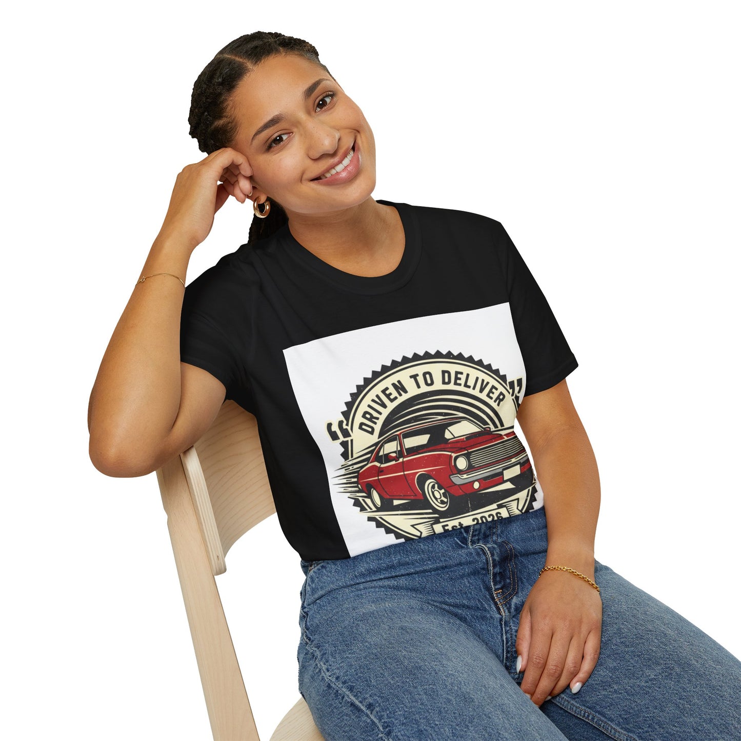 Vintage Muscle Car T-Shirt | Driven to Deliver Co. Retro Tee