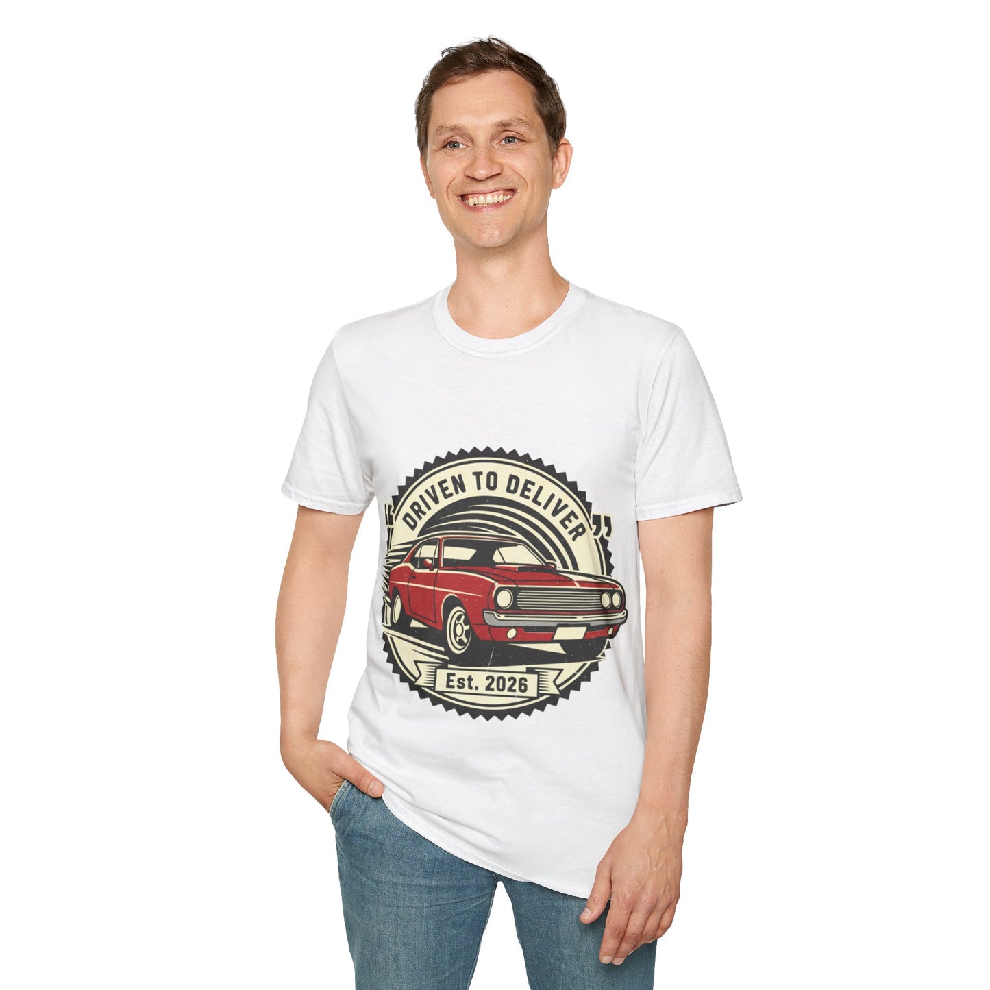 Vintage Muscle Car T-Shirt | Driven to Deliver Co. Retro Tee