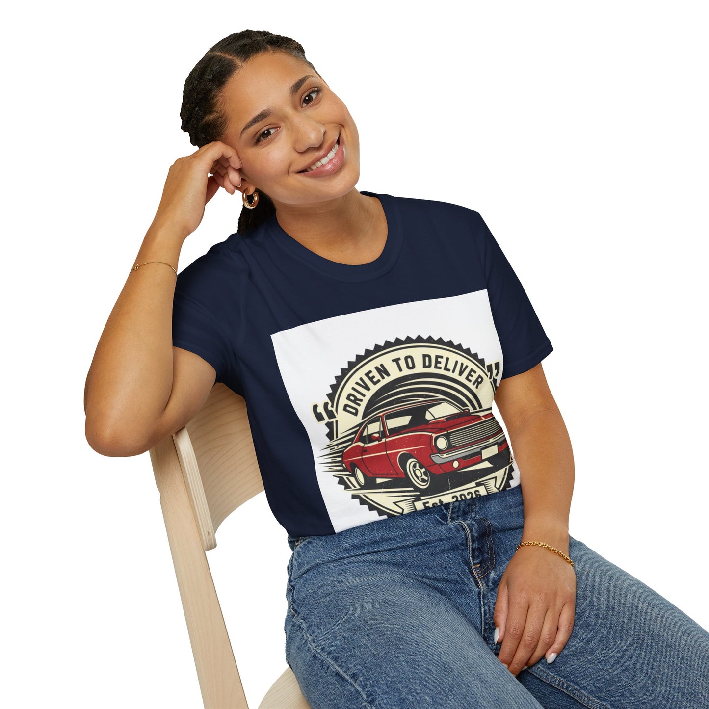 Vintage Muscle Car T-Shirt | Driven to Deliver Co. Retro Tee